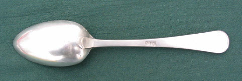 18th Century Pewter spoon Reproduction 
