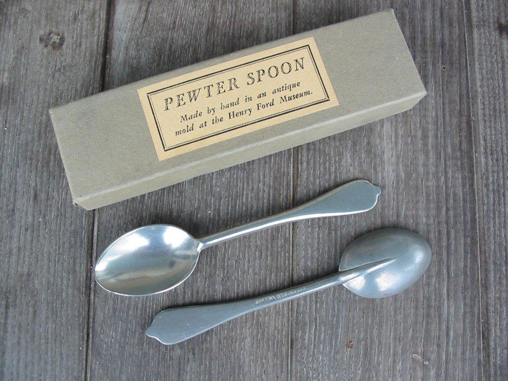 Hand Cast Pewter Measuring Spoons